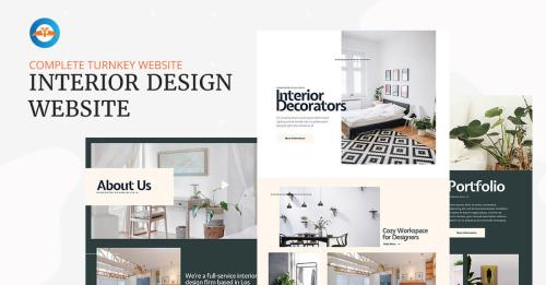 Interior decorator website