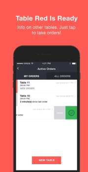 POS mobile app for restaurants