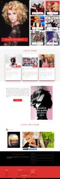 Website Development - Daphne Deckers An Actress Website