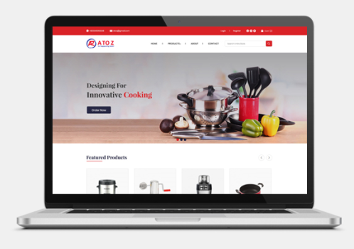 Ecommerce store for kitchen accessories