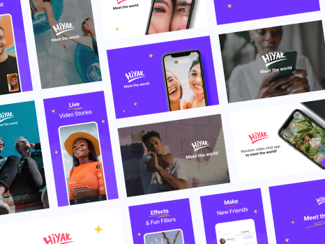 HIYAK - Mobile App Design