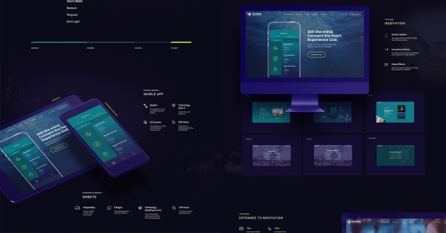 Christian Meditation - web and mobile design and development.