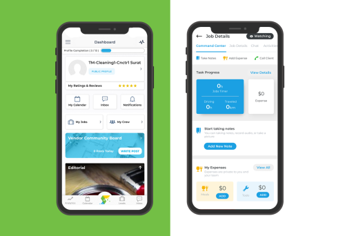 InstaPros Marketplace Mobile App - iOS & Android