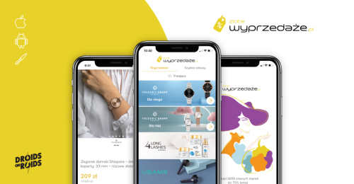 Złote Wyprzedaże – mCommerce app for online flash sales