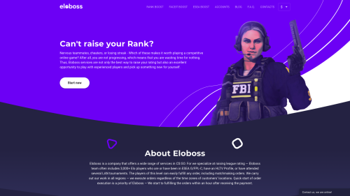 Game boosting store and CRM