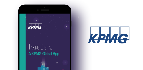 KPMG Digital Economy Tax Tracker mobile app development