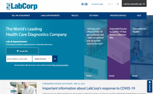 LabCorp HR Portal