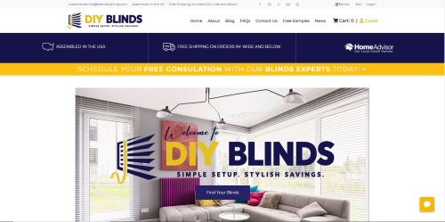 DIY Easy Blinds - Custom Blinds E-commerce