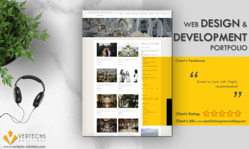 Web Development for Wedding Planner Company