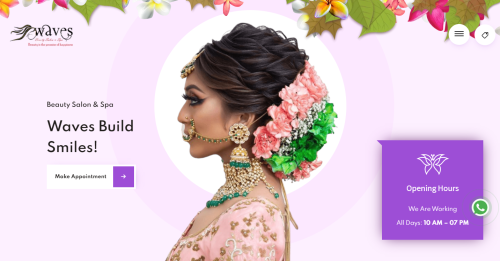 Waves Beauty Parlor in Bangalore