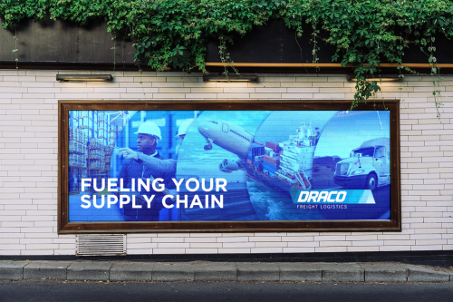 Draco Freight Logistics | Design | Company Billboard Design