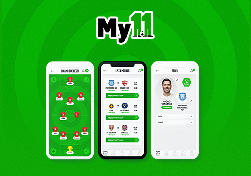 Mobile app for football fans - My11