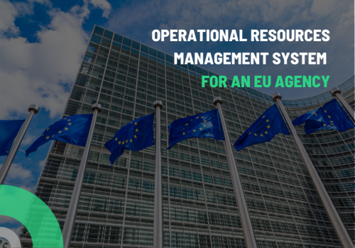 Operation Resources Management System for an EU Agency