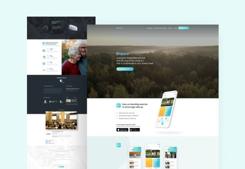 Biopacer Landing Page