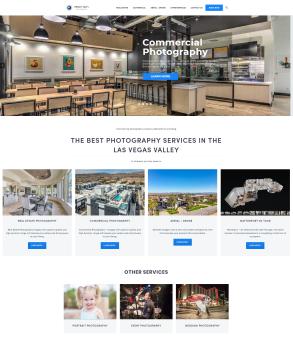 Website for Photography Service in Las Vegas