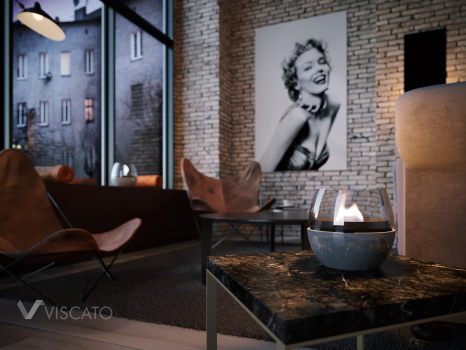 3D product visualization- FIRE AS AN INTERIOR ELEMENT