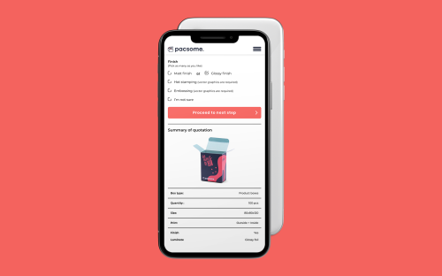 Pacsome - comprehensive e-commerce application