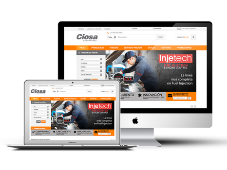 CIOSA Autopartes | Look & Feel