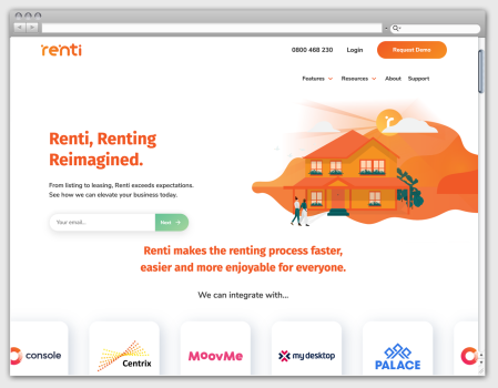 Renti - Property Management platform