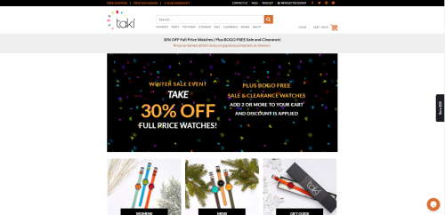 Taki watches / WordPress Store