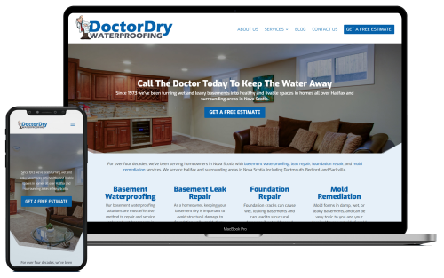 Dr Dry Waterproofing Website
