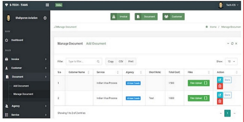 Travel Agency Management Software By Tech ICS