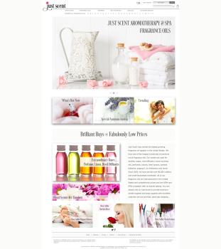 Just Scent - Ecommerce Shopping Cart
