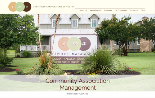 HOA Management Company Website
