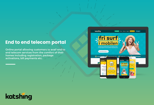 Katshing - Cloud-Based Telecom Portal for SIM ordering