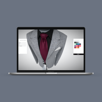 3D Clothing Configurator for a clothing company