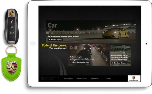 Porsche Cayman Code App
