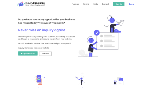 Website for Salesforce Solutions Provider