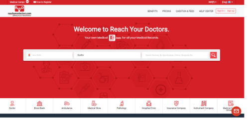 ReachYourDoctor - Marketplace for Doctor & Patients