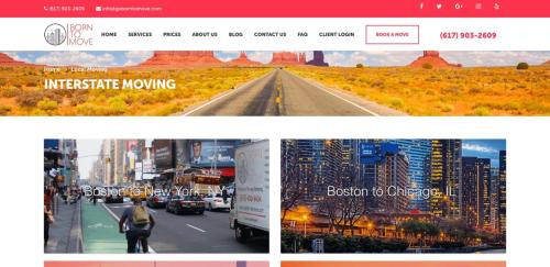 Born to Move Website