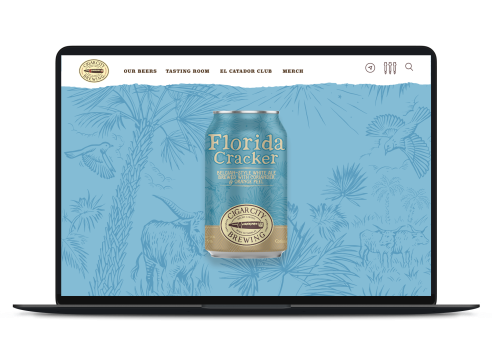 Cigar City Brewing Website Development