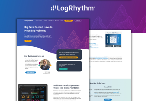 LogRhythm - Elevating An SIEM Platform Through Visual Design
