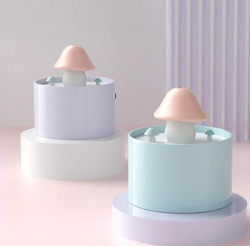 Mushroom USB Cat Ceramic Automatic Drinking Fountain