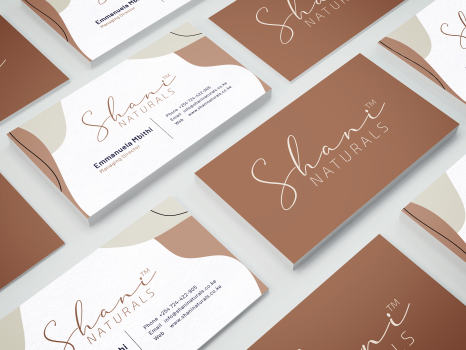Business Cards for Shani Naturals
