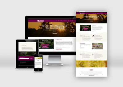 Cannabis Content Web Design