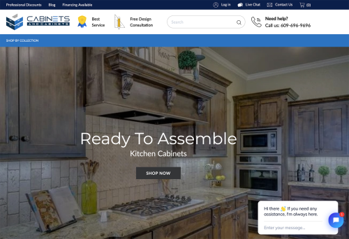 E-Commerce Shopify Cabinets