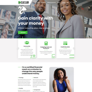 Fincancial Services Website