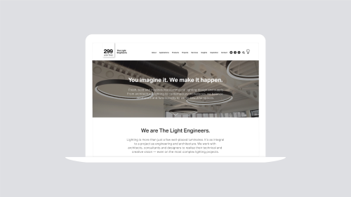 299 Lighting - Squarespace Development