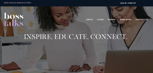 Boss Talks Network Web Development