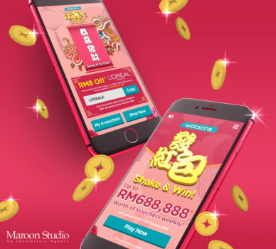 Watsons Chinese New Year Shake & Win Campaign