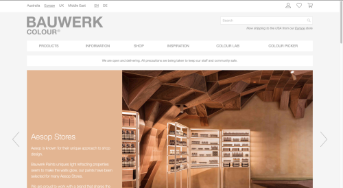 bauwerkcolour.com Upgrading Magento 2.0 to Magento 2.3 to Improve the Website Performance of Bauwerk Colour, a Global Paint Brand