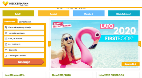 Neckermann e-commerce development