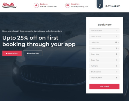 HireMe Customer Website