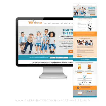 Homepage redesign for speaker & podcaster