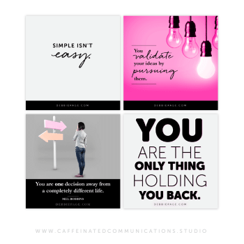 Social Shareables for a Business Coach