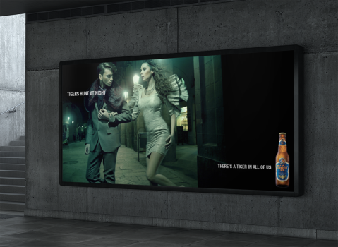 Advertising campaign for Tiger beer
